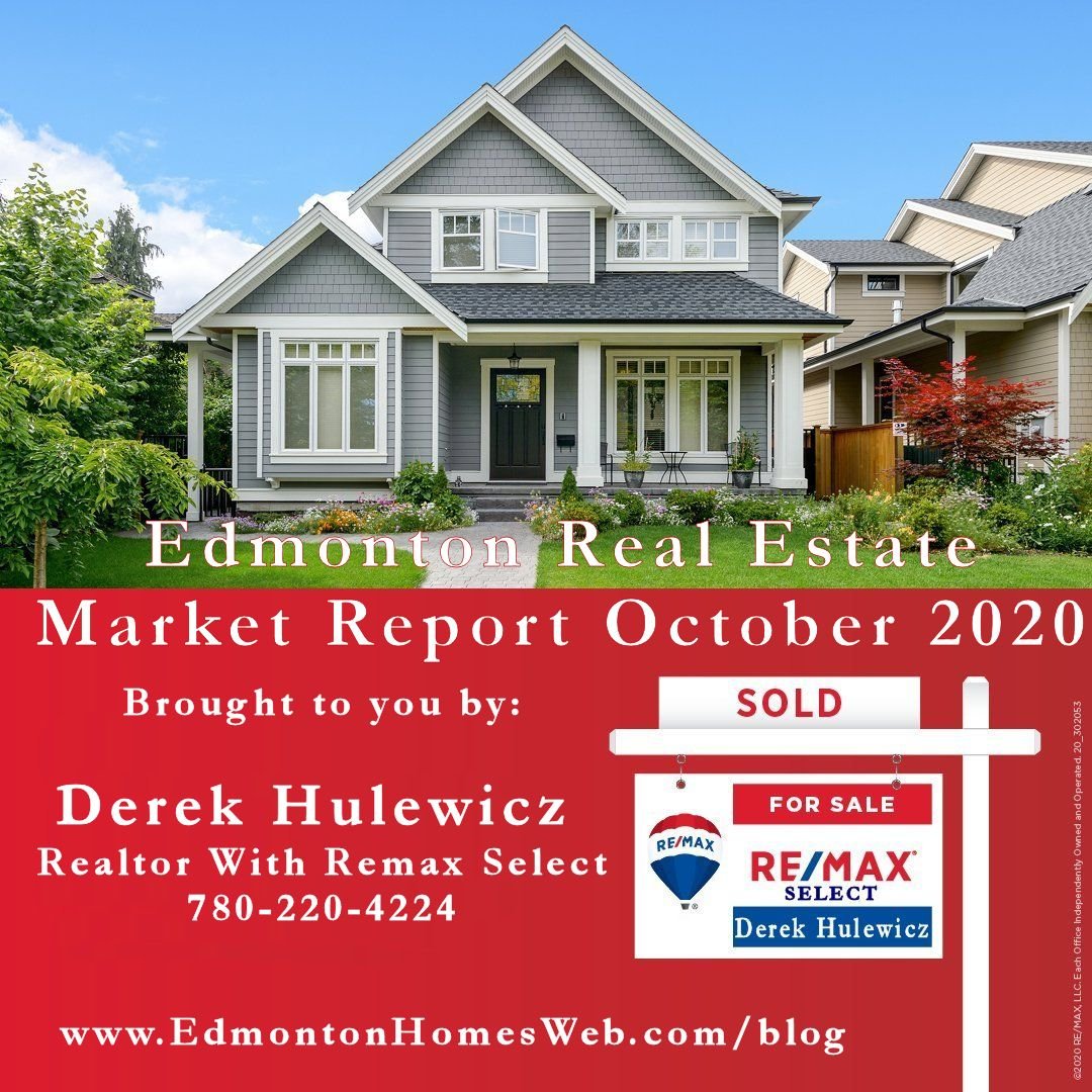 edmonton real estate market update for october 2020